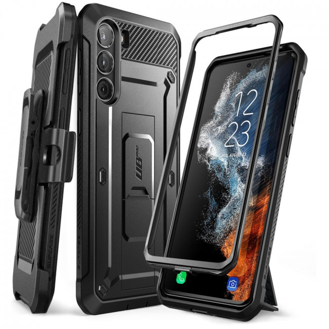 Supcase Samsung Galaxy S23 Unicorn Beetle Pro Σκληρή Θήκη με Stand - Black