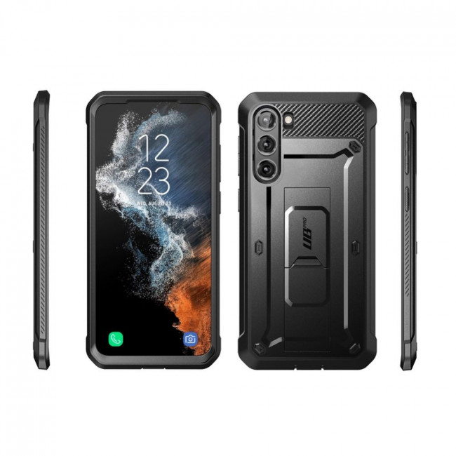 Supcase Samsung Galaxy S23 Unicorn Beetle Pro Σκληρή Θήκη με Stand - Black