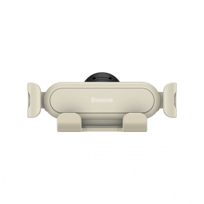 Baseus Stable Gravity Air Vent Universal Βάση Αυτοκινήτου Αεραγωγού - Beige - SUWX010002