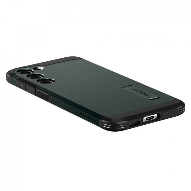 Spigen Samsung Galaxy S23 Tough Armor Σκληρή Θήκη - Abyss Green