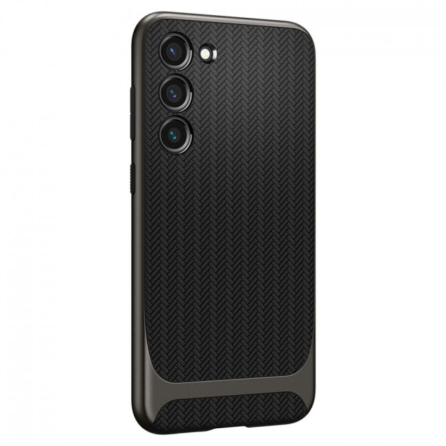 Spigen Samsung Galaxy S23 Neo Hybrid Θήκη με Σκληρό Πλαίσιο - Gunmetal