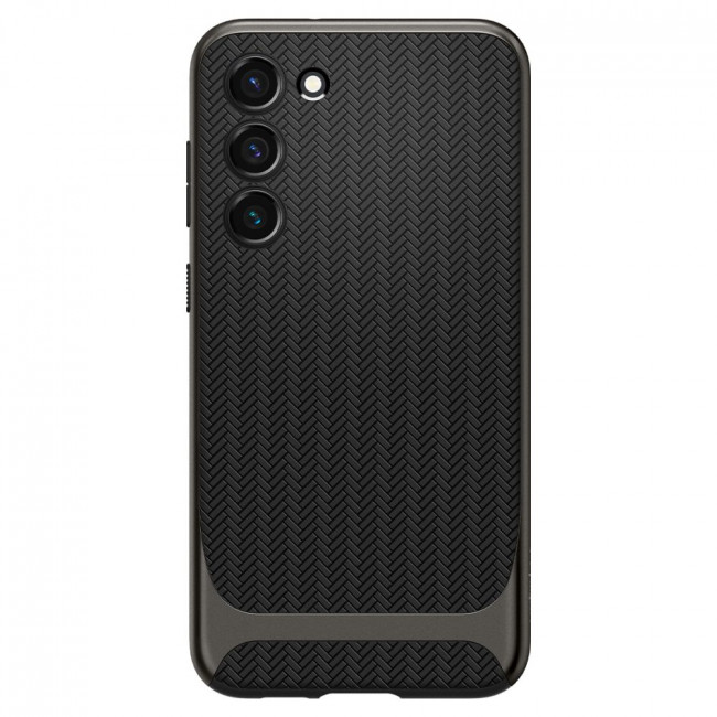 Spigen Samsung Galaxy S23 Neo Hybrid Θήκη με Σκληρό Πλαίσιο - Gunmetal