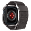 Spigen Λουράκι Apple Watch 7 / 8 / 9 - 45 mm Metal Fit Prowith Protective Case με Θήκη Προστασίας - Graphite