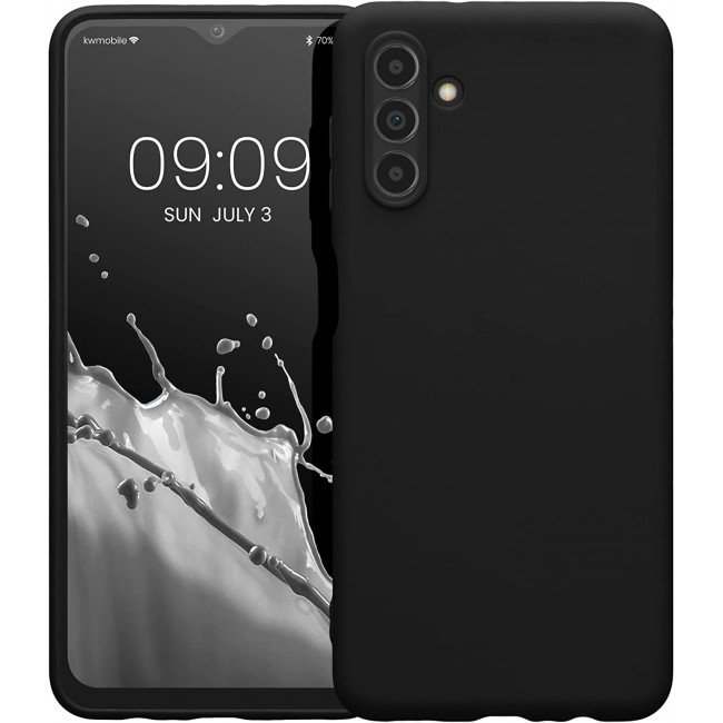 KW Samsung Galaxy A04s Θήκη Σιλικόνης TPU - Black - 58921.01