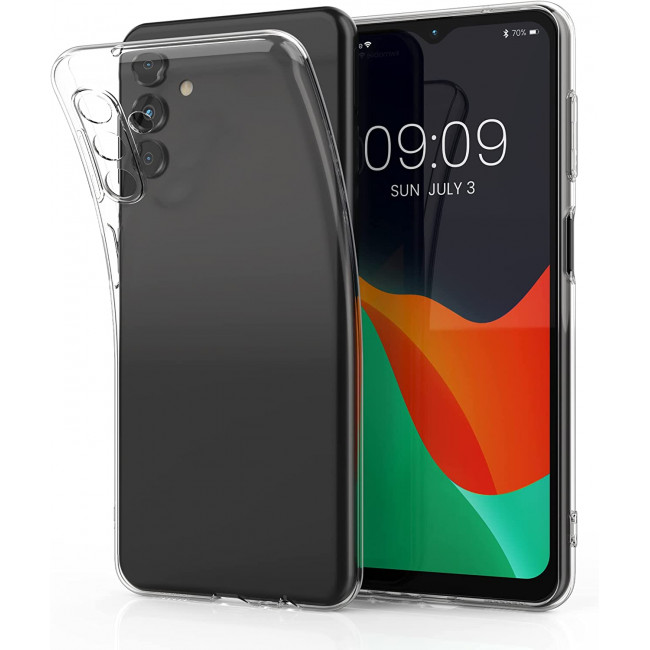 KW Samsung Galaxy A04s Θήκη Σιλικόνης TPU - Διάφανη - 59088.03