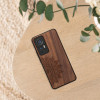 KW Xiaomi 12T / 12T Pro Θήκη από Φυσικό Ξύλο - Design Rising Sun - Dark Brown - 60150.02