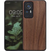 KW Xiaomi 12T / 12T Pro Θήκη από Φυσικό Ξύλο - Dark Brown - 60149.18