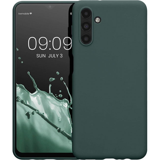 KW Samsung Galaxy A13 5G Θήκη Σιλικόνης TPU - Teal Green - 58919.171