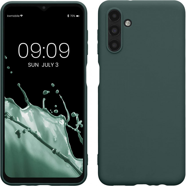 KW Samsung Galaxy A13 5G Θήκη Σιλικόνης TPU - Teal Green - 58919.171