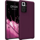 KW Xiaomi Redmi Note 10 Pro Θήκη Σιλικόνης Rubber TPU - Bordeaux Purple - 54553.187