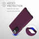 KW Xiaomi Redmi Note 10 Pro Θήκη Σιλικόνης Rubber TPU - Bordeaux Purple - 54553.187