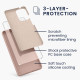 KW Samsung Galaxy A53 5G Θήκη Σιλικόνης Rubber TPU - Dusky Pink Matte - 57835.52