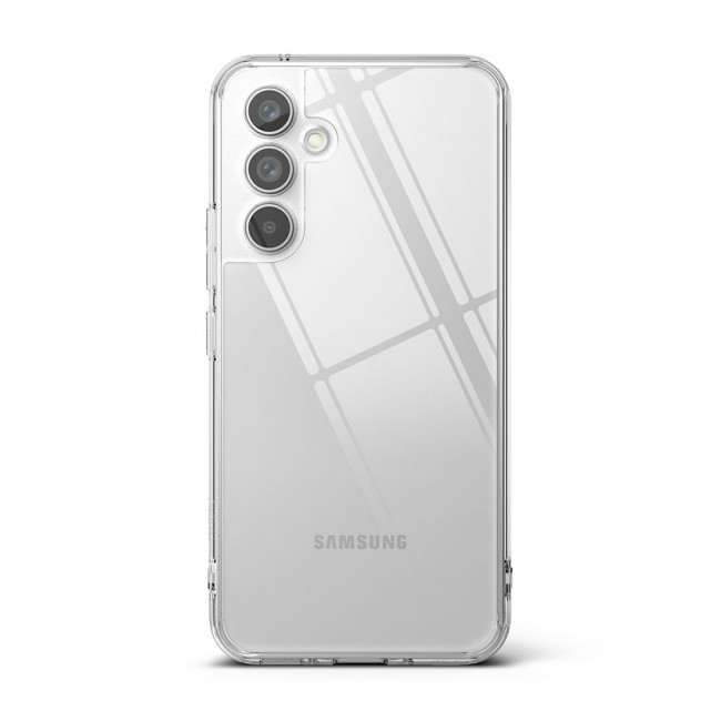 Ringke Samsung Galaxy A54 5G Fusion Σκληρή Θήκη με Πλαίσιο Σιλικόνης - Διάφανη 