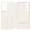 Samsung Smart View Cover Samsung Galaxy S23+ Θήκη Πορτοφόλι - Cream - EF-ZS916CUEGWW