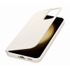 Samsung Smart View Cover Samsung Galaxy S23+ Θήκη Πορτοφόλι - Cream - EF-ZS916CUEGWW