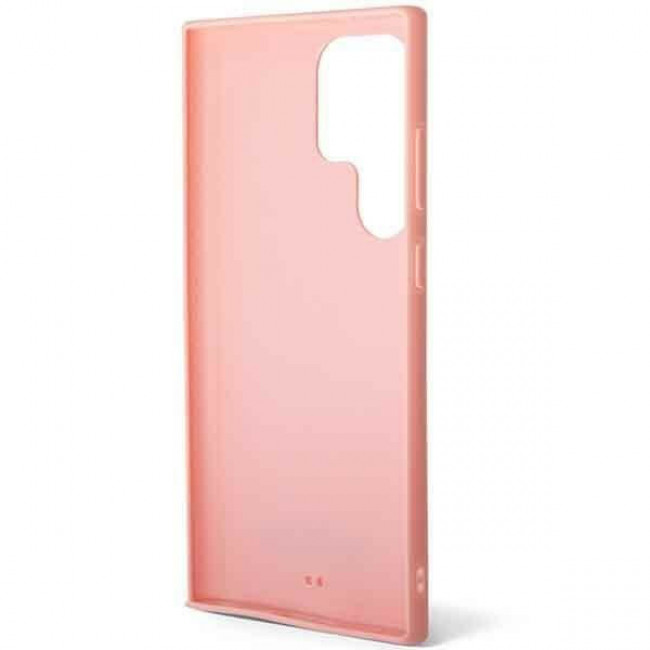 Karl Lagerfeld Samsung Galaxy S23 Ultra - 3D Monogram Σκληρή Θήκη με Πλαίσιο Σιλικόνης - Pink - KLHCS23LRUPKLPP