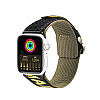 Dux Ducis Λουράκι Apple Watch 2 / 3 / 4 / 5 / 6 / 7 / 8 / 9 / SE / ULTRA 1 / ULTRA 2 - 42 / 44 / 45 / 49 mm Outdoor Series Nylon Loopαπό Νάιλον - Yellow / Green