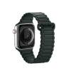 Dux Ducis Λουράκι Apple Watch 2 / 3 / 4 / 5 / 6 / 7 / 8 / 9 / SE / ULTRA 1 / ULTRA 2 - 42 / 44 / 45 / 49 mm Armor Silicone MagneticΜαγνητικό Σιλικόνης - Dark Green