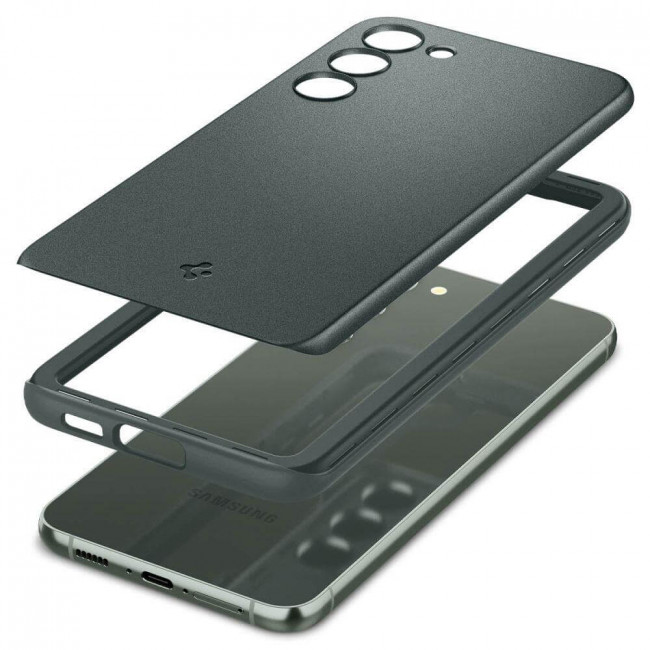 Spigen Samsung Galaxy S23 Thin Fit Σκληρή Θήκη - Abyss Green