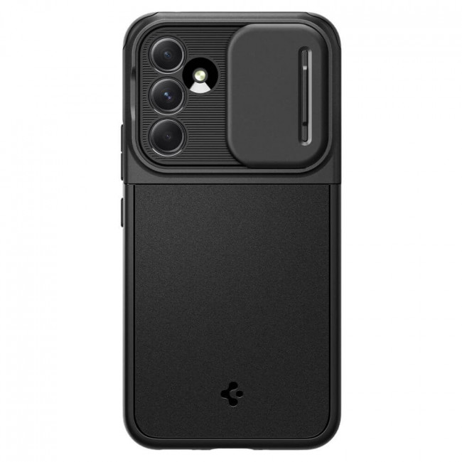 Spigen Samsung Galaxy A54 5G Optik Armor Θήκη Σιλικόνης με Κάλυμμα για την Κάμερα - Black