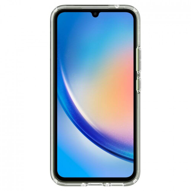 Spigen Samsung Galaxy A34 5G Σκληρή Θήκη με Πλαίσιο Σιλικόνης Ultra Hybrid - Crystal Clear