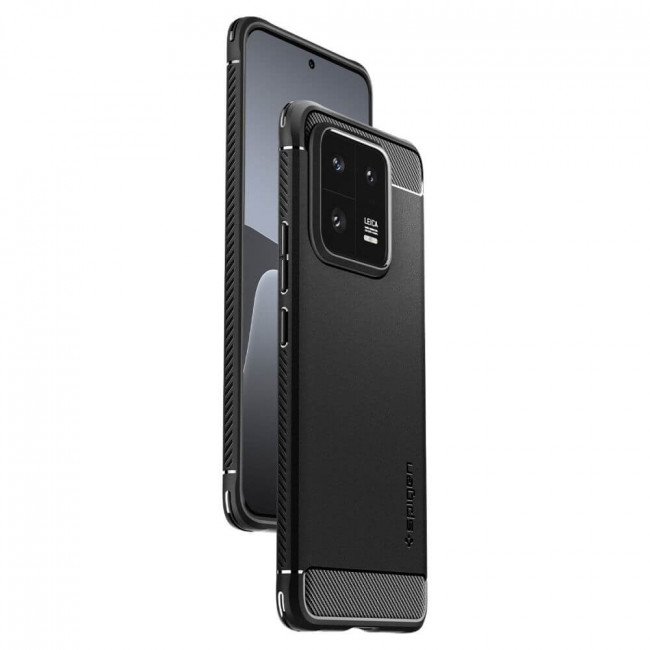 Spigen Xiaomi 13 Pro Θήκη TPU Rugged Armor - Matte Black