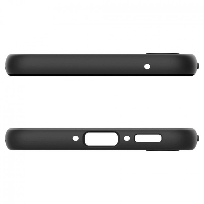 Spigen Samsung Galaxy A34 5G Liquid Air Θήκη Σιλικόνης - Matte Black