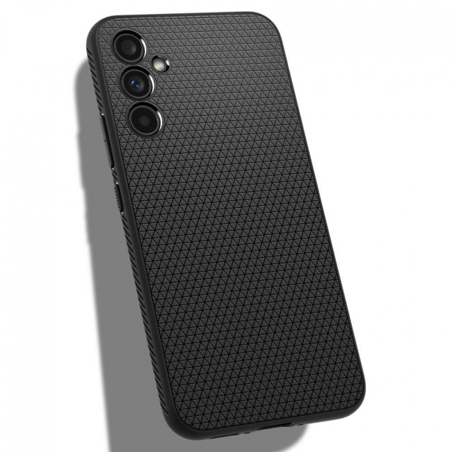 Spigen Samsung Galaxy A34 5G Liquid Air Θήκη Σιλικόνης - Matte Black