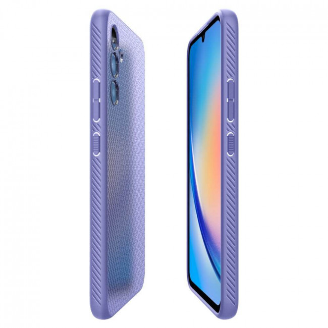 Spigen Samsung Galaxy A34 5G Liquid Air Θήκη Σιλικόνης - Awesome Violet