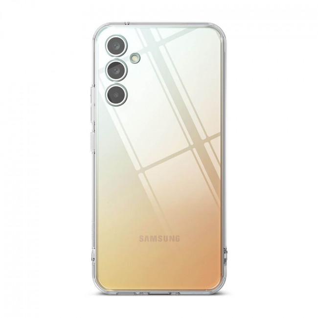 Ringke Samsung Galaxy A34 5G Fusion Σκληρή Θήκη με Πλαίσιο Σιλικόνης - Διάφανη