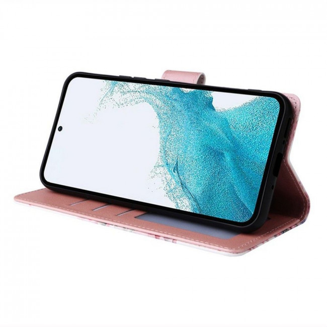 Tech-Protect Xiaomi Redmi Note 12 Pro / Poco X5 Pro 5G Θήκη Πορτοφόλι Stand από Δερματίνη - Blossom Flower