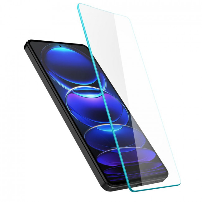 Spigen Xiaomi Redmi Note 12 Pro / Redmi Note 12 Pro+ / Poco X5 Pro 5G GLAS.tR Slim 0.2mm 2.5D Tempered Glass Αντιχαρακτικό Γυαλί Οθόνης 9H - 2 Τεμάχια - Clear - AGL06045