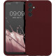 KW Samsung Galaxy A14 5G Θήκη Σιλικόνης Rubber TPU - Bordeaux Purple - 60808.187