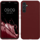 KW Samsung Galaxy A34 5G Θήκη Σιλικόνης TPU - Bordeaux Purple - 60809.187