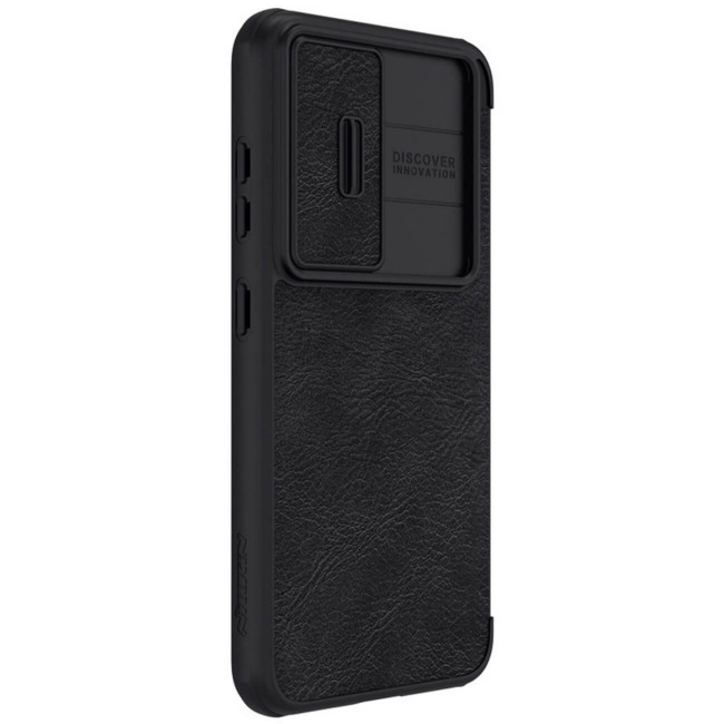 Nillkin Samsung Galaxy S23 Plus Qin Leather Pro Case Θήκη Βιβλίο με Κάλυμμα για την Κάμερα - Black