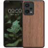 KW Xiaomi Redmi Note 12 Pro Θήκη από Φυσικό Ξύλο - Dark Brown - 60698.18