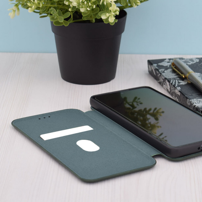 Techsuit Samsung Galaxy A54 5G Safe Flip Stand Θήκη Βιβλίο - Green