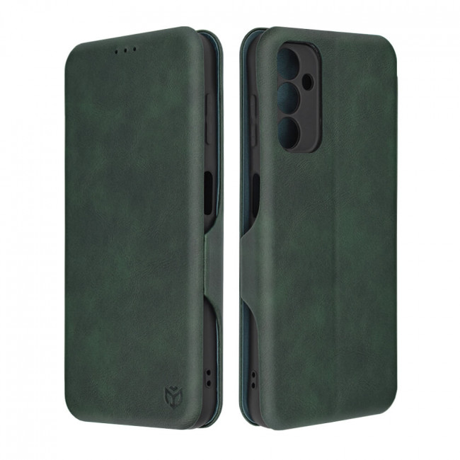 Techsuit Samsung Galaxy A14 5G Safe Flip Stand Θήκη Βιβλίο - Green