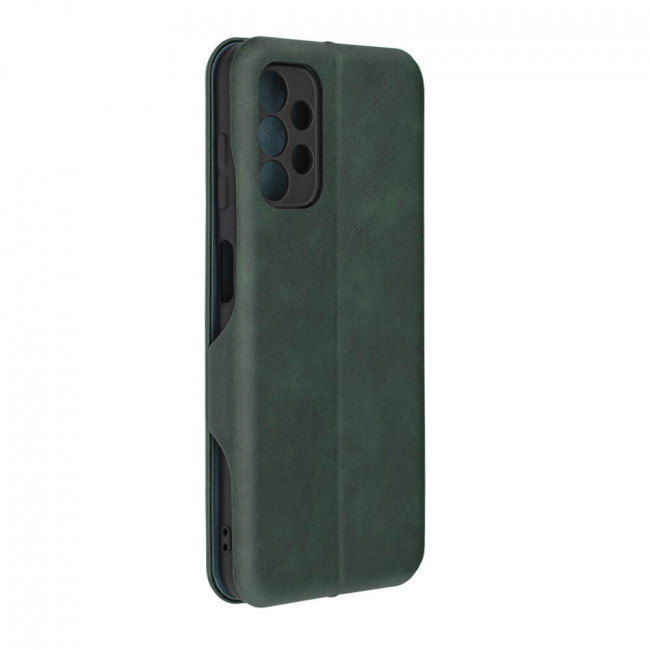 Techsuit Samsung Galaxy A13 4G Safe Flip Stand Θήκη Βιβλίο - Green