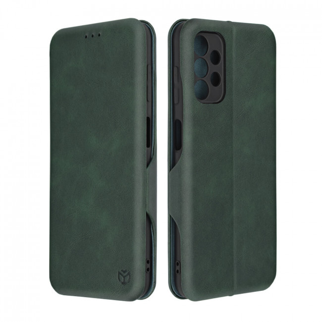 Techsuit Samsung Galaxy A13 4G Safe Flip Stand Θήκη Βιβλίο - Green