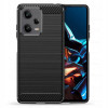 Techsuit Xiaomi Redmi Note 12 Pro / Poco X5 Pro 5G Carbon Silicone Θήκη Σιλικόνης TPU - Black