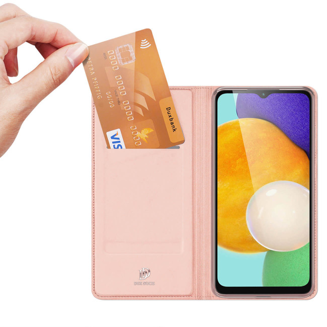 Dux Ducis Samsung Galaxy A14 5G Flip Stand Case Θήκη Βιβλίο - Pink