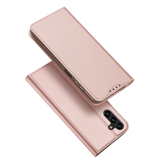 Dux Ducis Samsung Galaxy A14 5G Flip Stand Case Θήκη Βιβλίο - Pink