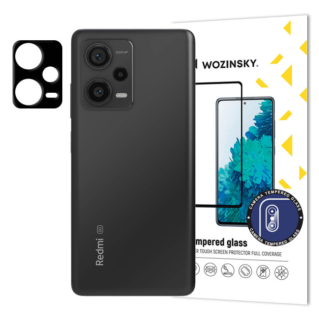 Wozinsky Xiaomi Redmi Note 12 Pro+ Αντιχαρακτικό Γυαλί 9H για την Κάμερα - Black