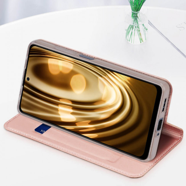 Dux Ducis Xiaomi Redmi Note 12 5G / Xiaomi Poco X5 5G Flip Stand Θήκη Βιβλίο - Pink