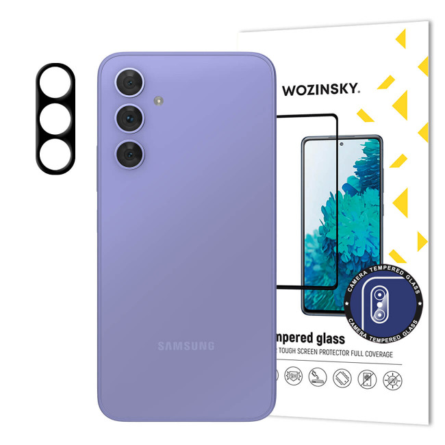 Wozinsky Samsung Galaxy A54 5G Αντιχαρακτικό Γυαλί 9H για την Κάμερα - Black