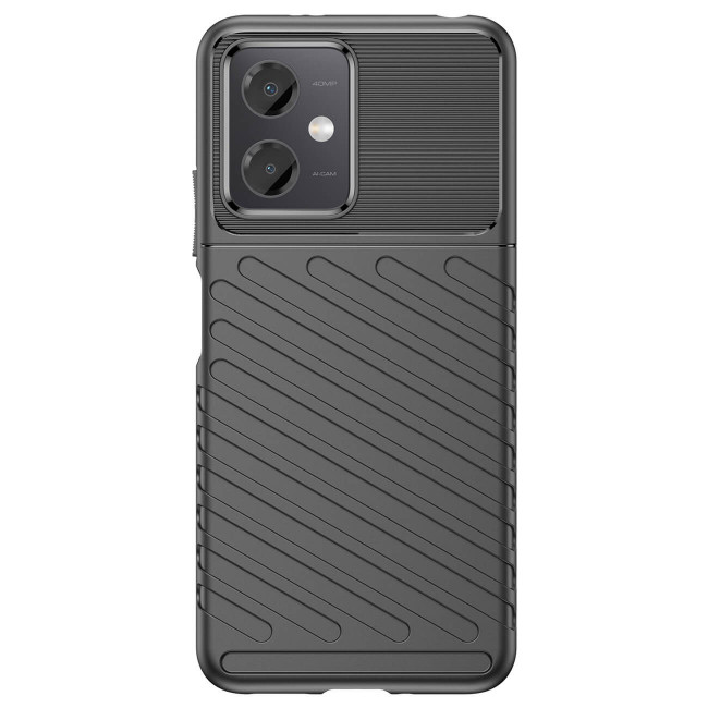 OEM Xiaomi Redmi Note 12 5G / Poco X5 5G Θήκη Thunder Tough Rugged Armor - Black