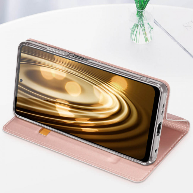 Dux Ducis Xiaomi Redmi Note 12 4G Flip Stand Θήκη Βιβλίο - Pink