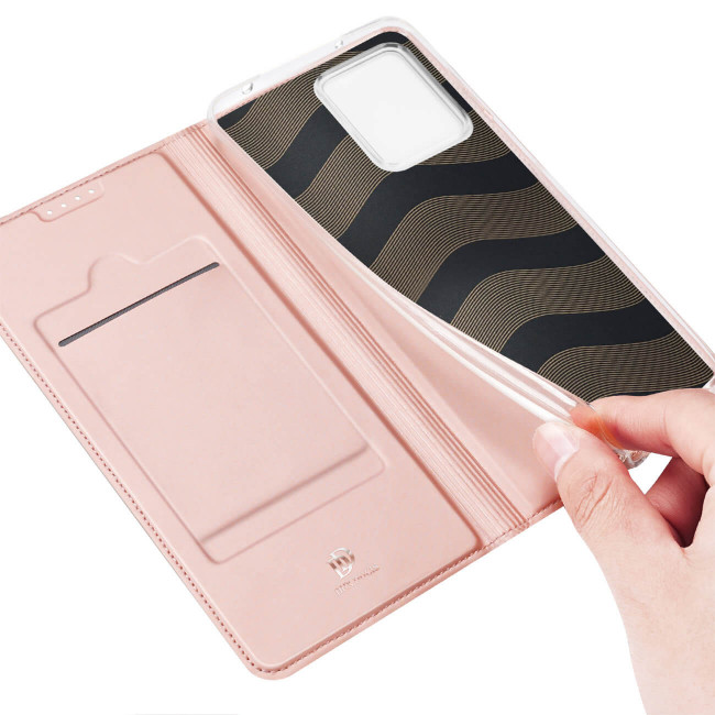 Dux Ducis Xiaomi Redmi Note 12 4G Flip Stand Θήκη Βιβλίο - Pink