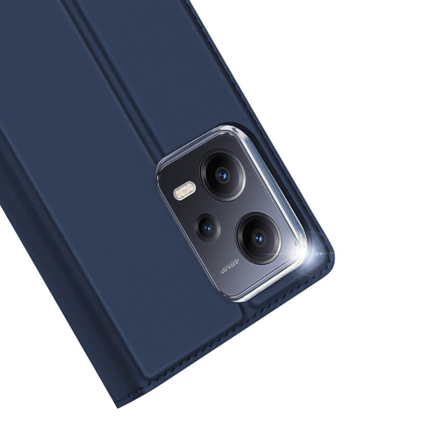 Dux Ducis Xiaomi Redmi Note 12 Pro / Poco X5 Pro 5G Flip Stand Case Θήκη Βιβλίο - Blue